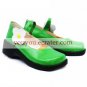 Green 2'' Heel Kobato Faux Leather Cosplay Shoes