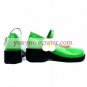 Green 2'' Heel Kobato Faux Leather Cosplay Shoes