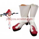 Gurren Lagann Yoko Imitated Leather Rubber Cosplay Boots