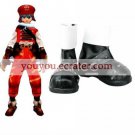 Hack Sign Imitated Leather Cosplay Shoes