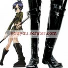 Hitman Reborn Chrome Dokuro Imitated Leather Rubber Cosplay Shoes2