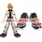 Kingdom Hearts II Roxaz Imitated Leather Rubber Cosplay Shoes