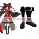 Koumajou Densetsu Hakurei Reimu Imitated Leather Cosplay Shoes