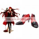 Kuroshitsuji Grell Sutcliff Imitated Leather Cosplay Shoes