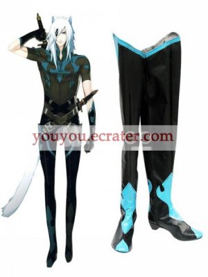 Lamento Rai Imitated Leather Cosplay Shoes