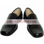 Men's Square Toe Imitated Leather Rubber Cosplay Shoes