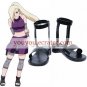 Naruto Yamanaka Ino Imitated Leather Rubber Cosplay Shoes