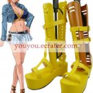 One Piece Nami Imitated Leather Cosplay Shoes