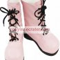 Pink 2 Heel Jigglypuff Pokemon Faux Leather Cosplay Shoes