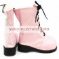 Pink 2 Heel Jigglypuff Pokemon Faux Leather Cosplay Shoes