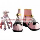 Pink 2'' Heel Star Ocean 3 Peppita Rossetti Faux Leather Cosplay Shoes
