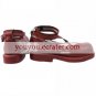 Red 1 15 Heel Riko Mine Aria the Scarlet Ammo Faux Leather Cosplay