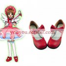 Red Card Captor Sakura Kinomoto Sakura PU Lolita Boots