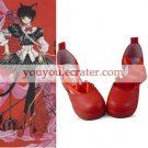 Red Tokyo Babylon Hokuto Someragi Bandage PU Lolita Shoes