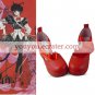 Red Tokyo Babylon Hokuto Someragi Bandage PU Lolita Shoes