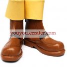 Rocky Brown Faux Leather 1 15'' High Heel Cosplay Shoes