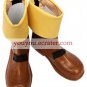 Rocky Brown Faux Leather 1 15'' High Heel Cosplay Shoes