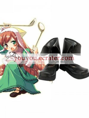 Rozen Maiden Jade Stern Imitated Leather Foam Cosplay Shoes