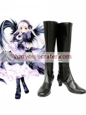 Rozen Maiden Mercury Lampe Cosplay Boots
