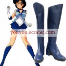 Sailor Moon Ami Mizuno Imitated Leather Rubber Cosplay Shoes