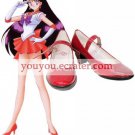 Sailor Moon Imitated Leather Cosplay Shoes red