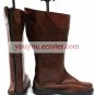 Saiunkoku Monogatari Coffee Faux Leather 1 12'' High Heel Zipper Cosplay Shoes