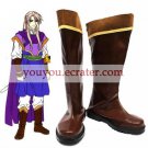Saiunkoku Monogatari Shi Ryuuki Coffee Faux Leather 1 12'' High Heel Cosplay Shoes