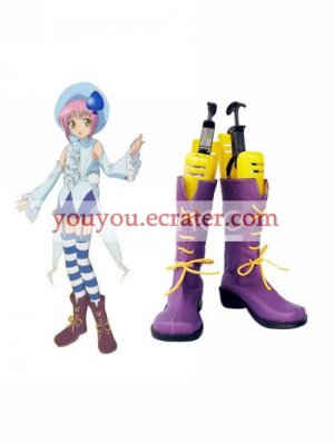 Shugo Chara Miki Imitated Leather Cosplay Shoes