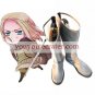 Silver 1 35'' Heel Axis Powers Hetalia Faux Leather Cosplay Shoes