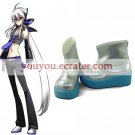 Silver Vocaloid Haku Platform PU Lolita Boots