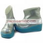 Silver Vocaloid Haku Platform PU Lolita Boots