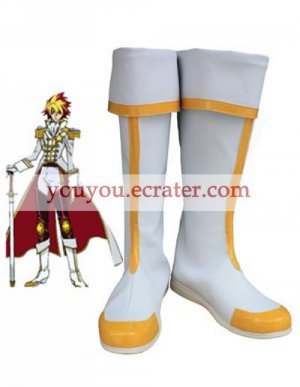 Star Driver White Faux Leather Cosplay Shoes