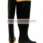 Vocaloid Akita Neru Black Faux Leather 1 15'' High Heel Cosplay Shoes
