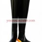 Vocaloid Akita Neru Black Faux Leather 1 15'' High Heel Cosplay Shoes