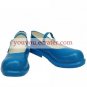 Vocaloid Blue Faux Leather 1 15'' High Heel Cosplay Shoes