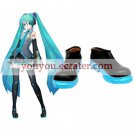 Vocaloid Hatsune Miku Imitated Leather Cosplay Shoes