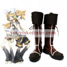 Vocaloid Len&Rin Imitated Leather Cosplay Shoes