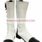 White 1 35'' Heel Kuroshitsuji Faux Leather Cosplay Shoes