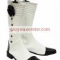 White 1 35'' Heel Kuroshitsuji Faux Leather Cosplay Shoes