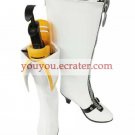 White 3 12 Heel Angewomon Digimon Faux Leather Cosplay Shoes