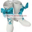 White Card Captor Sakura 2'' Heel Faux Leather Cosplay Shoes