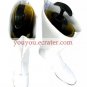 White Imitated Leather Rubber Cosplay Shoes