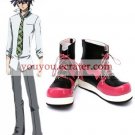 Yuuki Black Red 1 15'' Heel Faux Leather Cosplay Shoes
