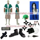 Naruto Haku Ha Cosplay Costume Naruto set with wig