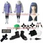 Naruto Hyuga Hinata Jacket Cosplay Costume  Naruto set  with wig