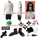 Naruto Hyuuga Neji Halloween Cosplay Costume  Naruto set with wig
