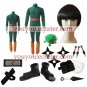 Naruto Rock Lee Halloween Cosplay Costume Naruto set with wig