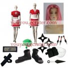 Naruto Sakura Haruno Cosplay Costume Naruto set with wig