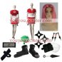 Naruto Sakura Haruno Cosplay Costume Naruto set with wig