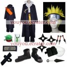 Naruto Shippu! Konoha Gakuen Den Halloween Cosplay Costume  Naruto set with wig